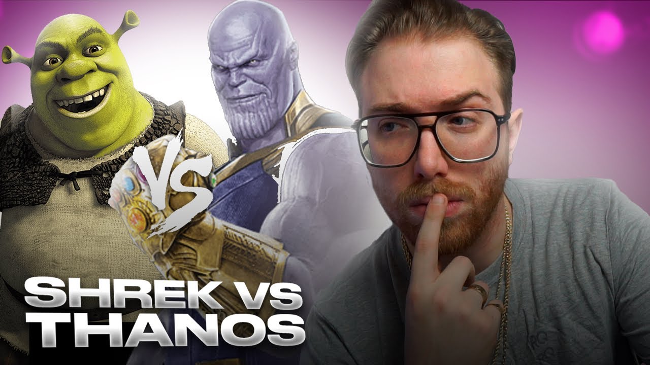 RODRIGO QUESADA VOTA LA ÉPICA BATALLA DEL FRIKISMO DE THANOS VS SHREK
