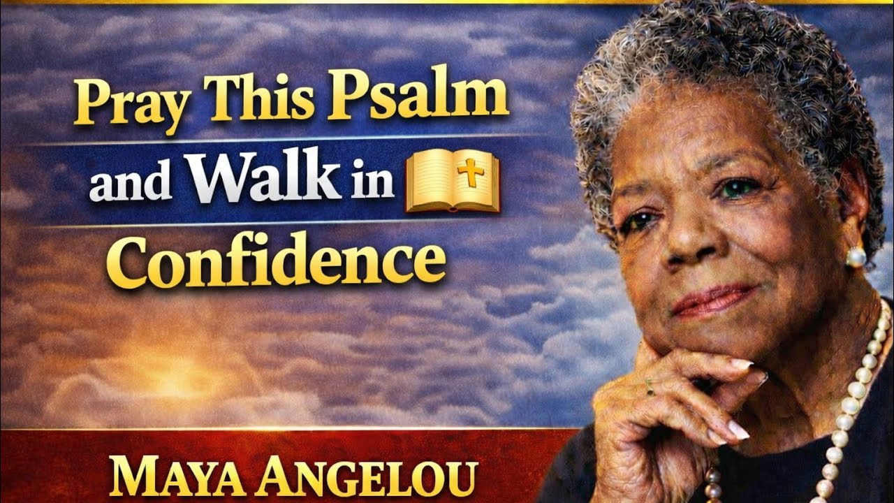 Pray This Psalm and Walk in Confidence | Maya Angelou | Motivational Speech