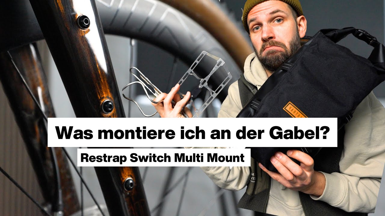 Schnellster Wechsel für Gabelaufnahme - mit dem Restrap Switch Multi Mount!