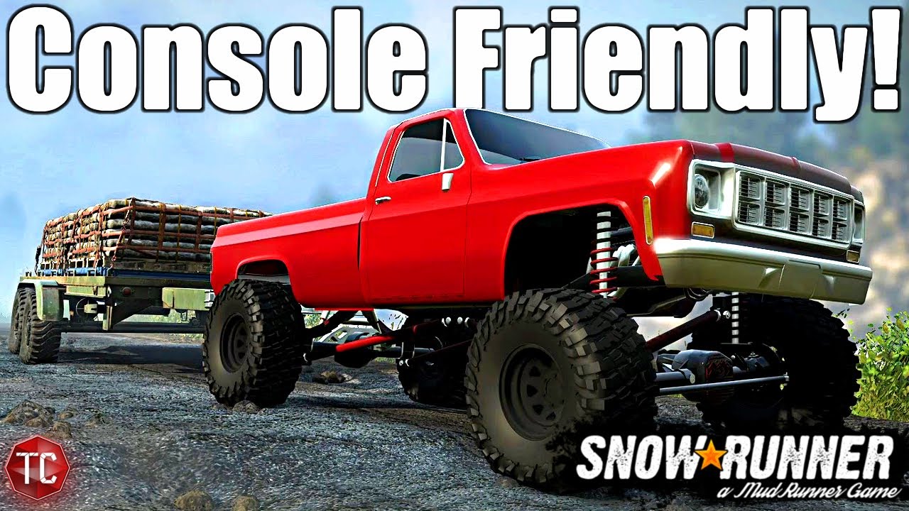 SnowRunner: NEW, CONSOLE FRIENDLY Chevy Squarebody! (AMAZING Suspension!)