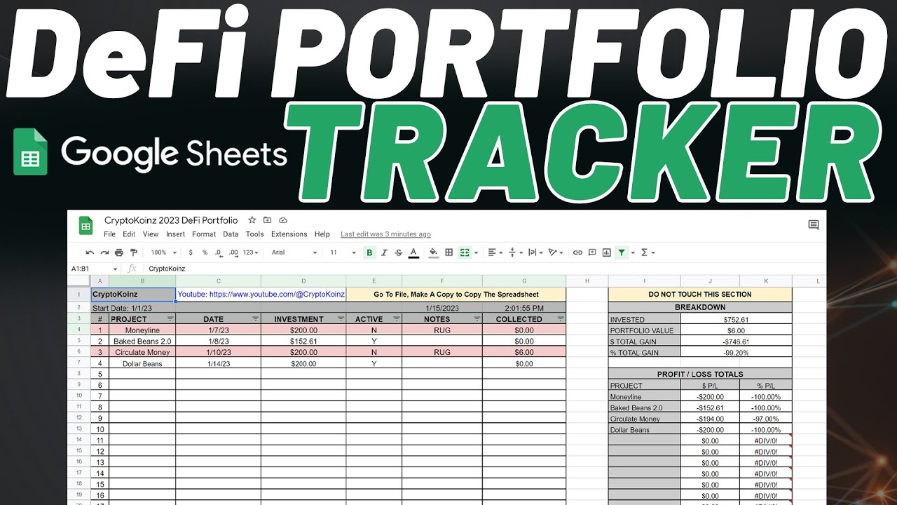 Free DeFi Portfolio Tracker Tutorial and New Investment!