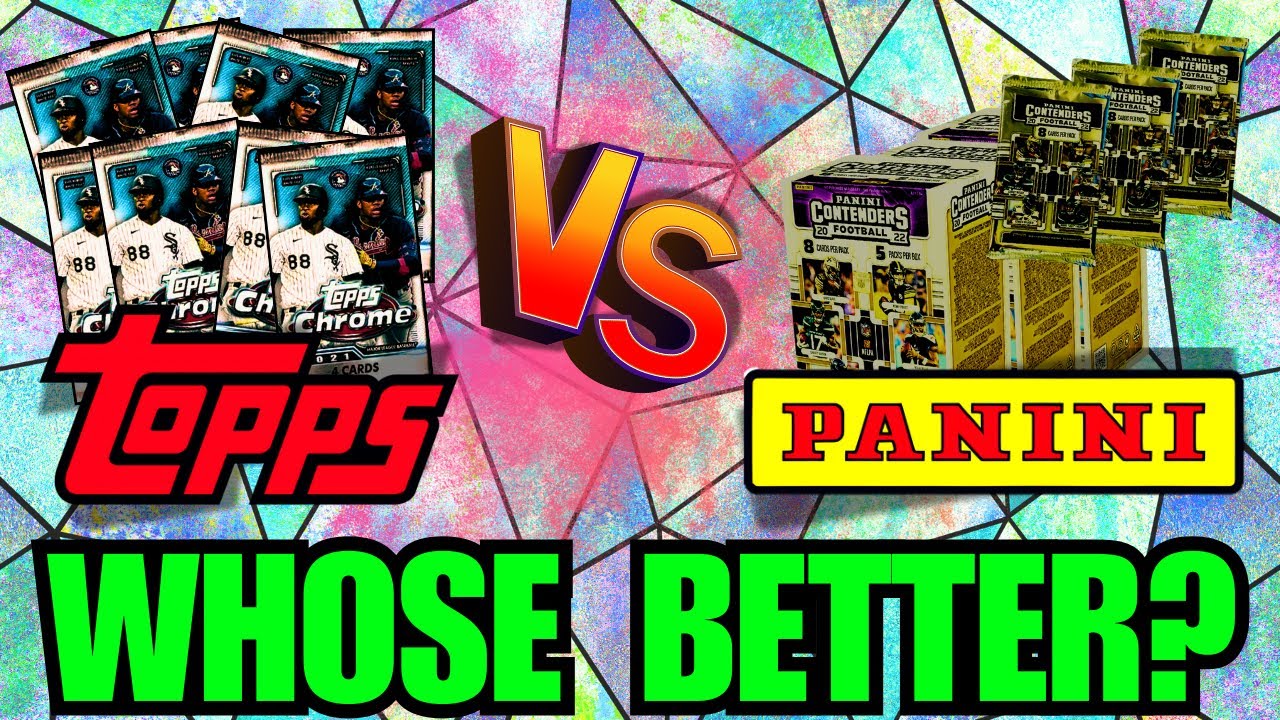 Topps vs. Panini: Who Has the MORE VALUABLE Licensed Product