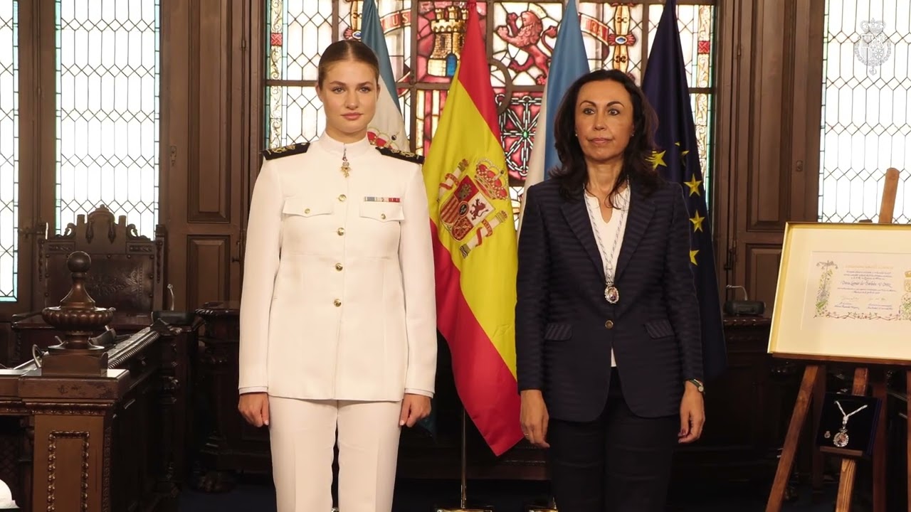 S.A.R. la Princesa de Asturias recibe el título de 