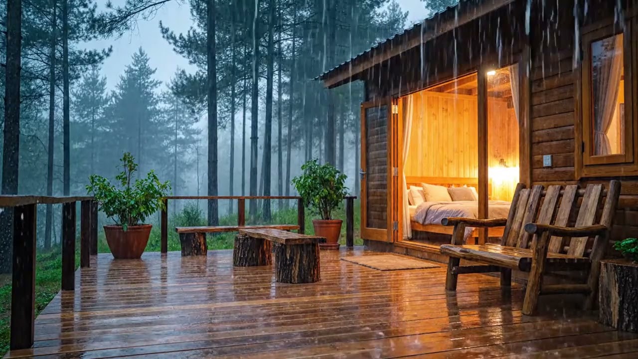 Gentle Rain Sounds for a Calm and Restful Night