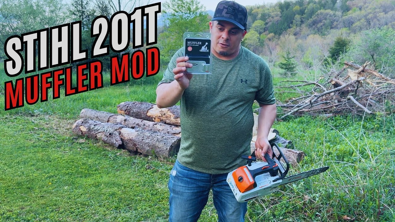 Stihl 201 Muffler - 5 Minute Performance Mod - WestCoastSaw