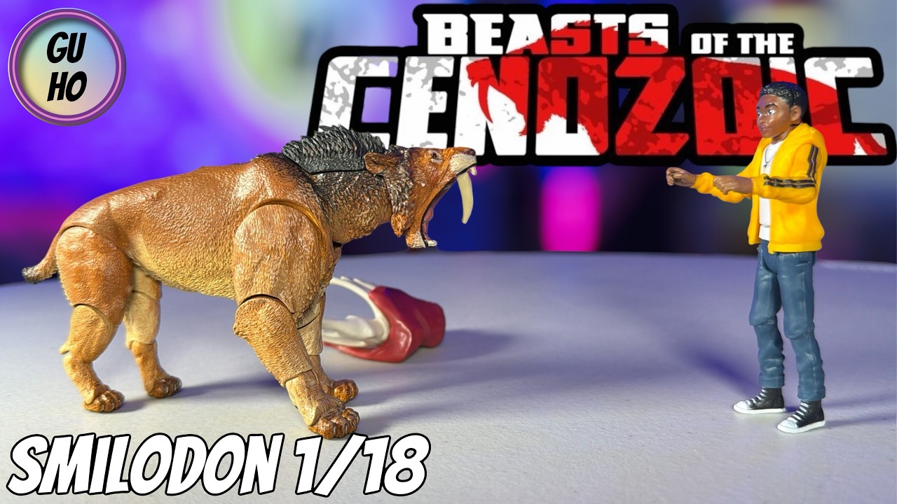 NUEVO SMILODON POPULATOR ESCALA HAMMOND COLLECTION 1/18 | BEAST OF CENOZOIC