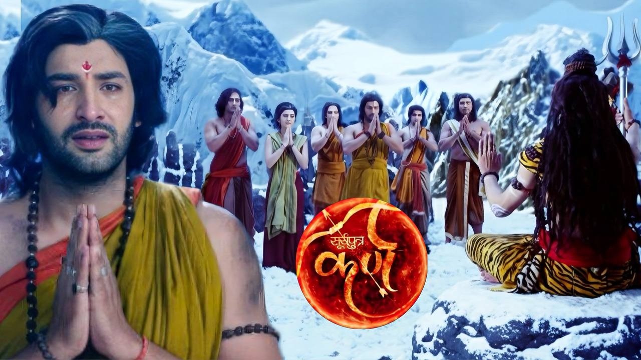 कैलाश पर पांडवों को मिला महादेव का साक्षात् दर्शन  || Suryaputra Karn ||