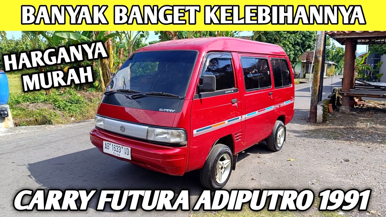 MOBIL INI MURAH BANGET SUZUKI CARRY FUTURA 1.3 ADIPUTRO JUMBO 1991