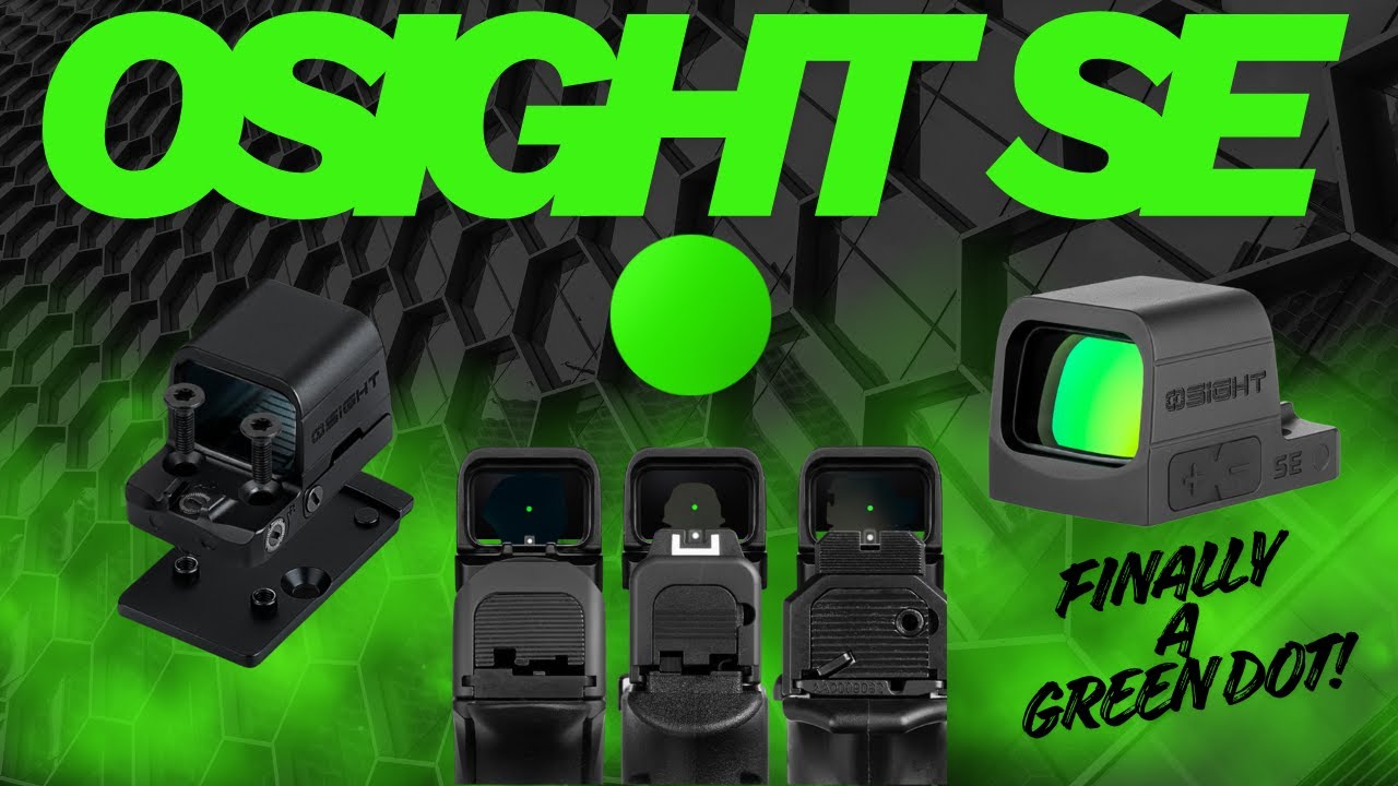 Обзор и распаковка Osight SE 6 MOA Green Dot Optic | Лучшая доступная альтернатива Red Dot 2025 г...