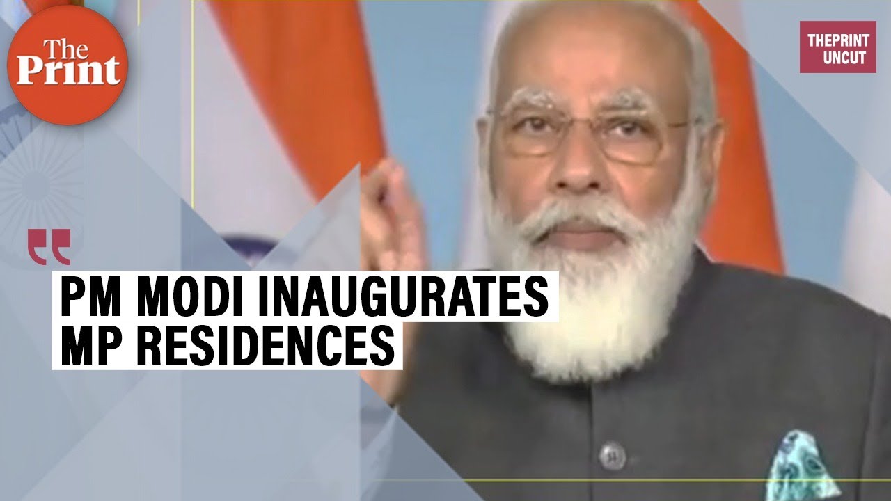 Prime Minister Modi inaugurates multistorey apartments for MPs