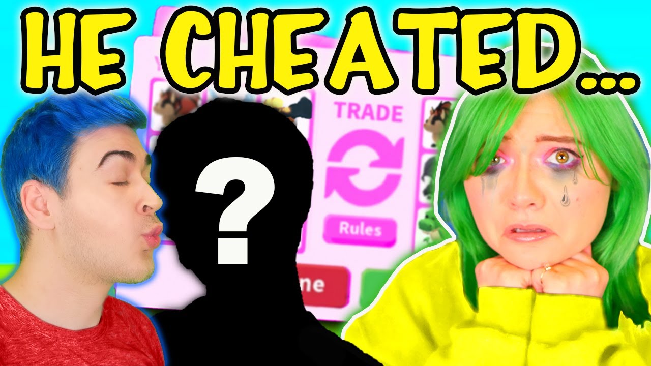 I Played ADOPT ME Until My CRUSH *CHEATED* On Me With My BEST FRIEND! ...i caught them! (roblox)