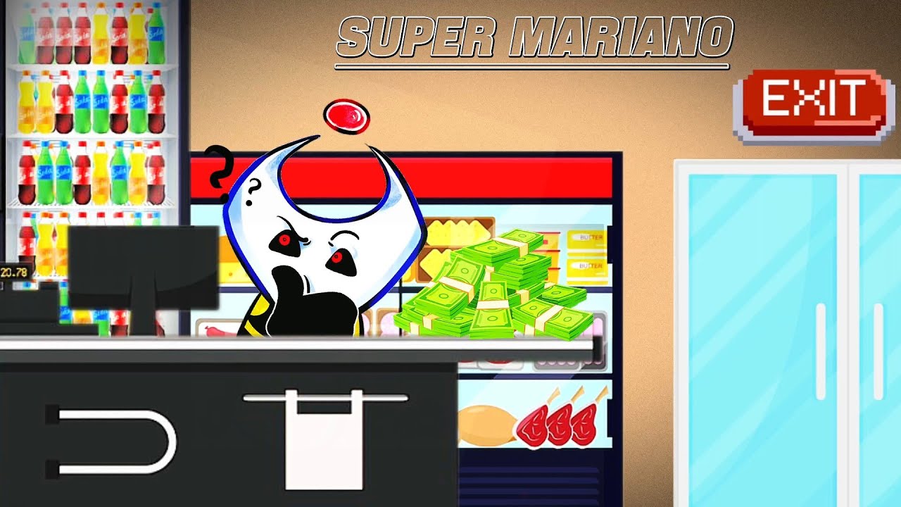 VIREI CLT 😱 - SUPERMARKET SIMULATOR