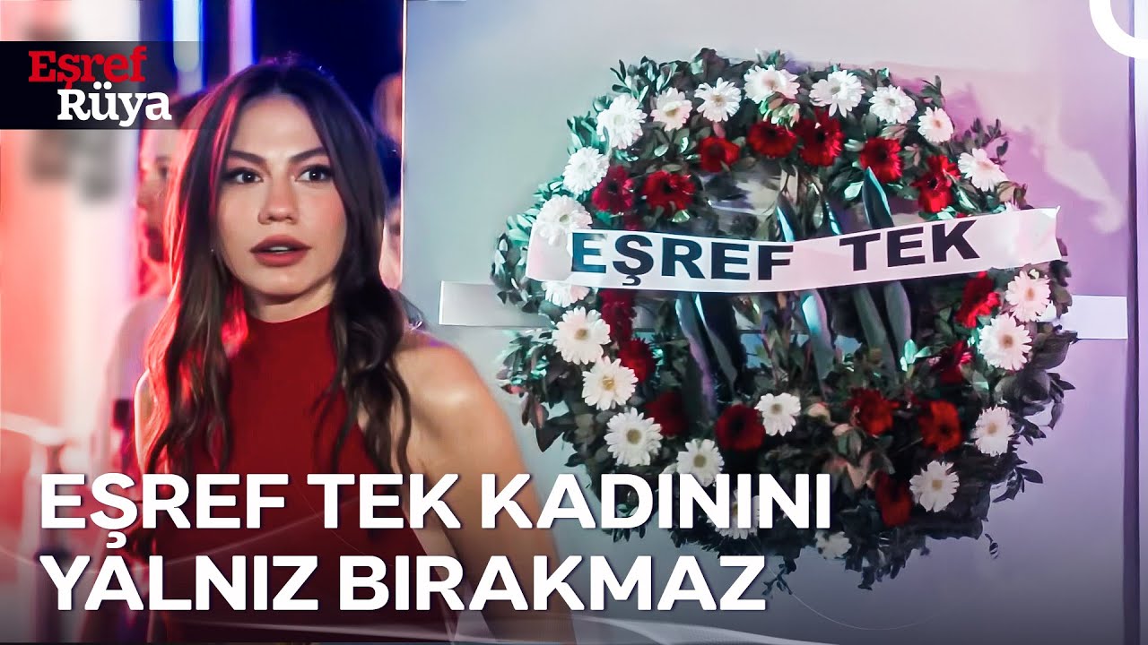Eşref'ten Nisan'ı Şok Eden Çelenk Sürprizi | Eşref Rüya 19. Bölüm