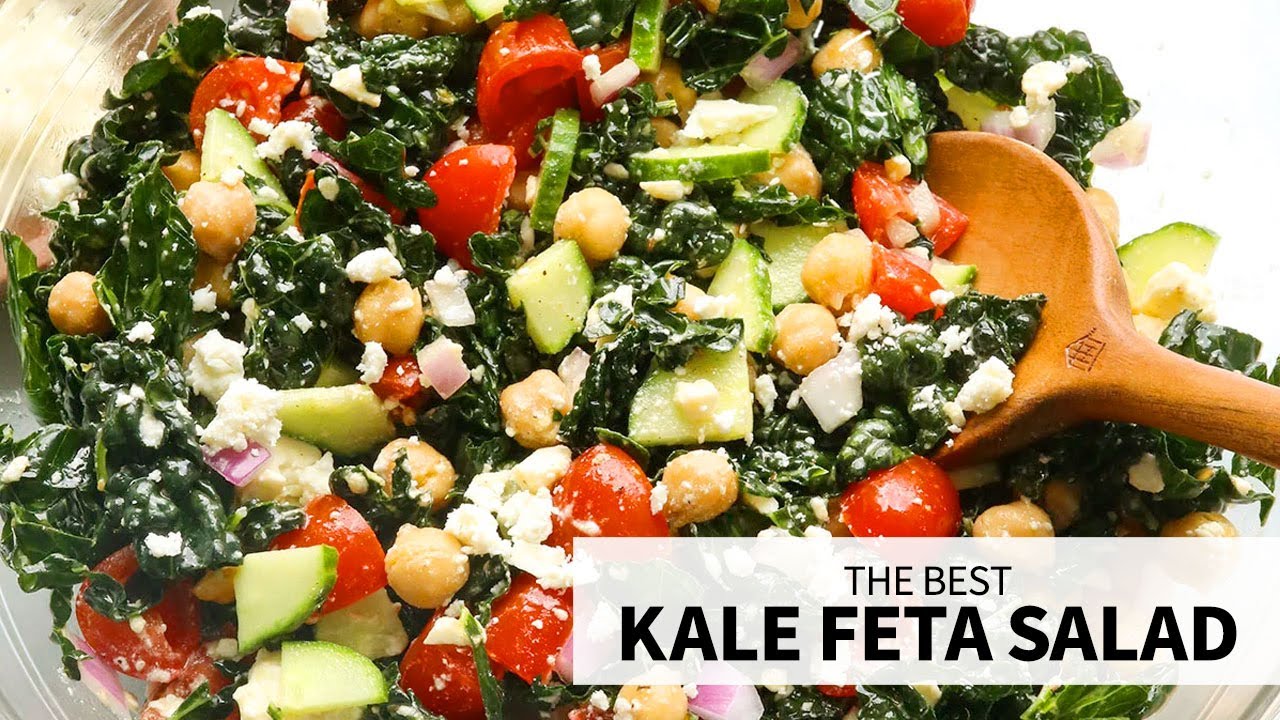 Kale Feta Salad Recipe