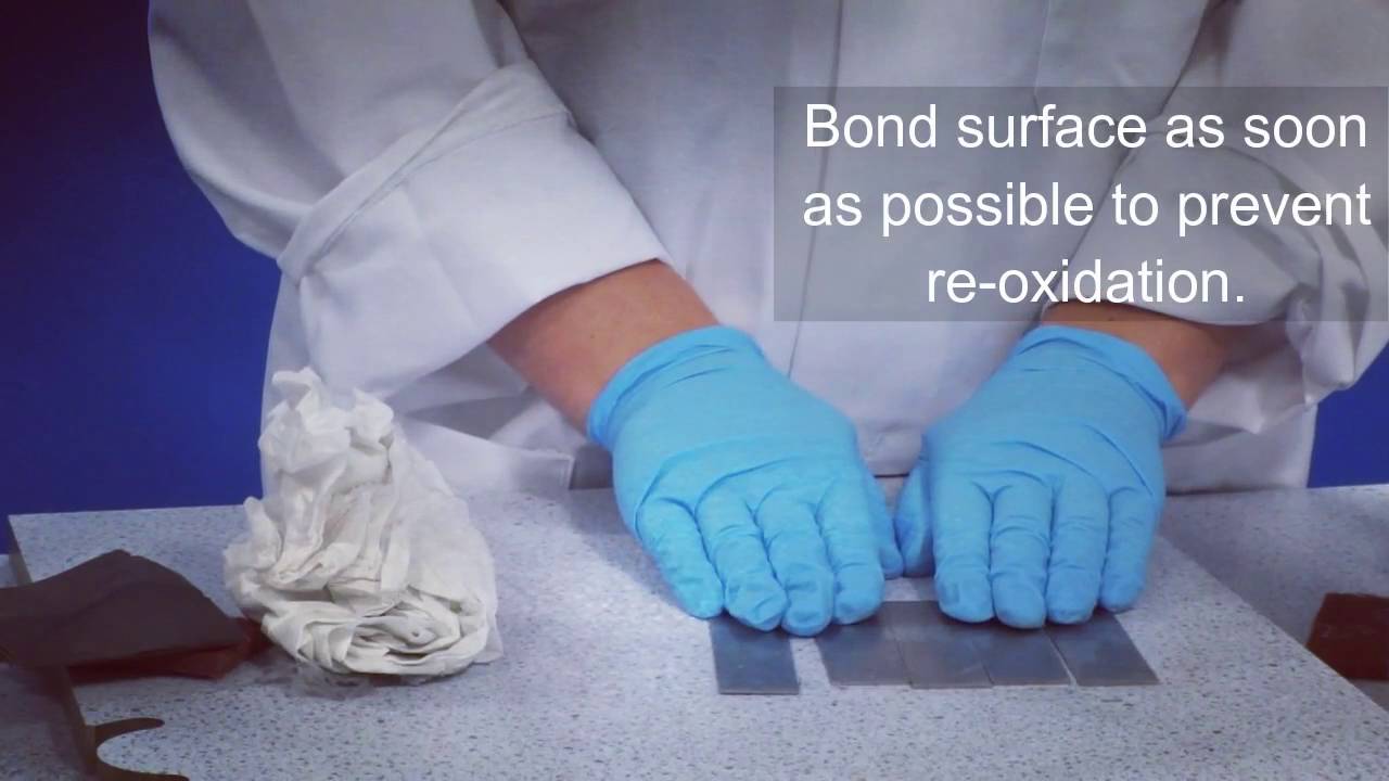 Surface preparation instructions