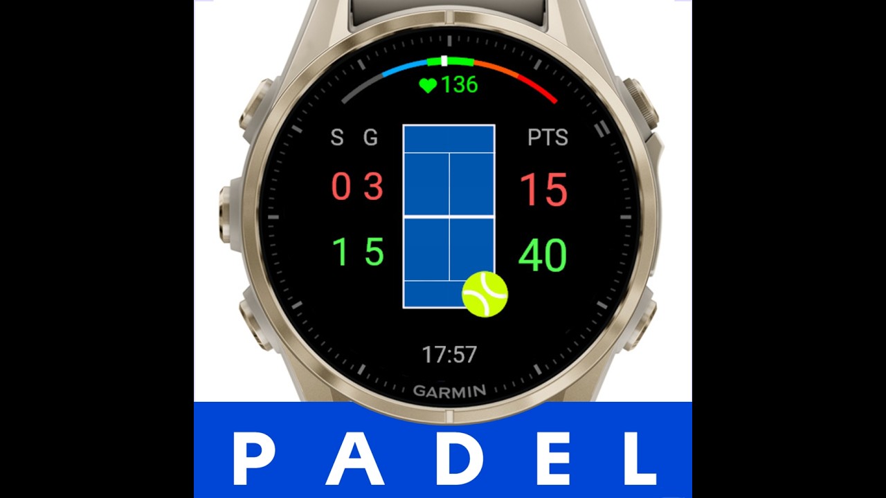 Padel Smash - Garmin App Guide 