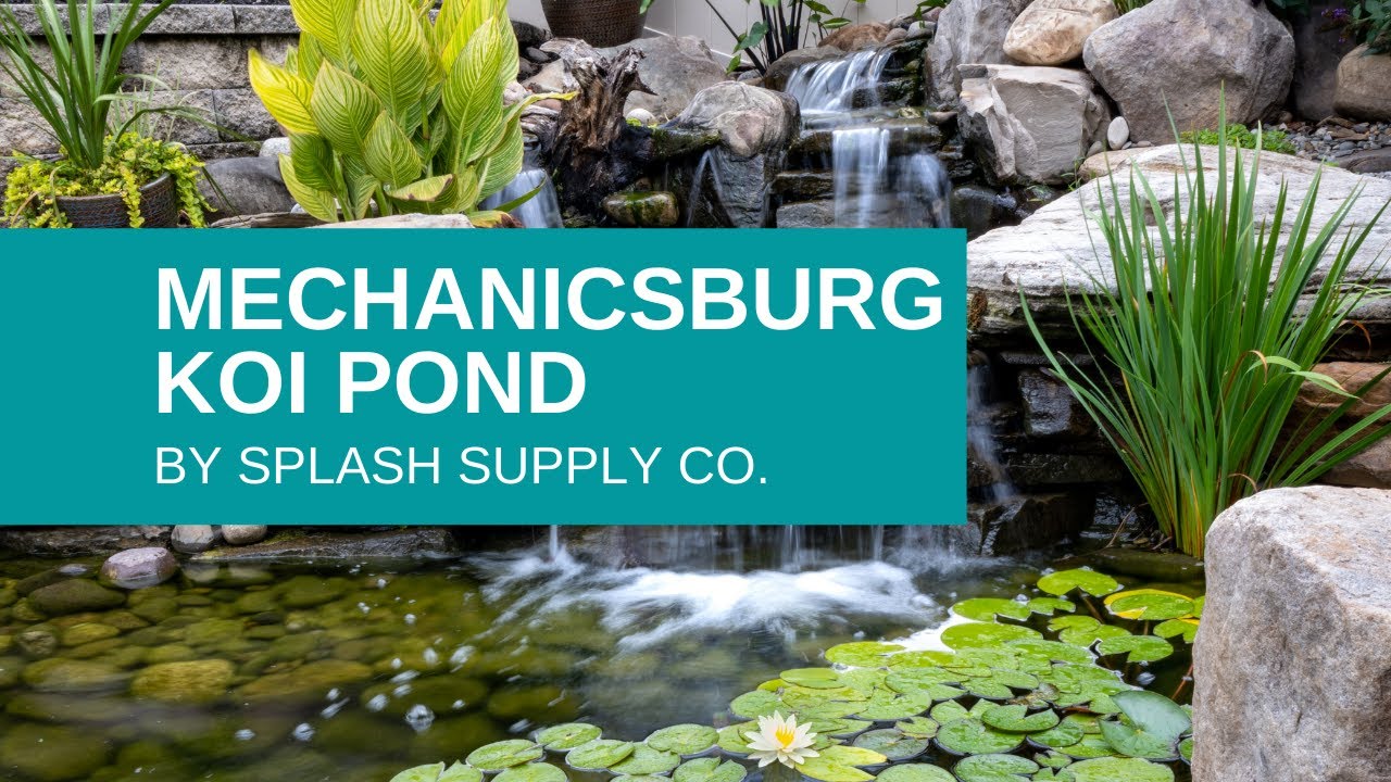 Mechanicsburg Koi Pond & Waterfalls