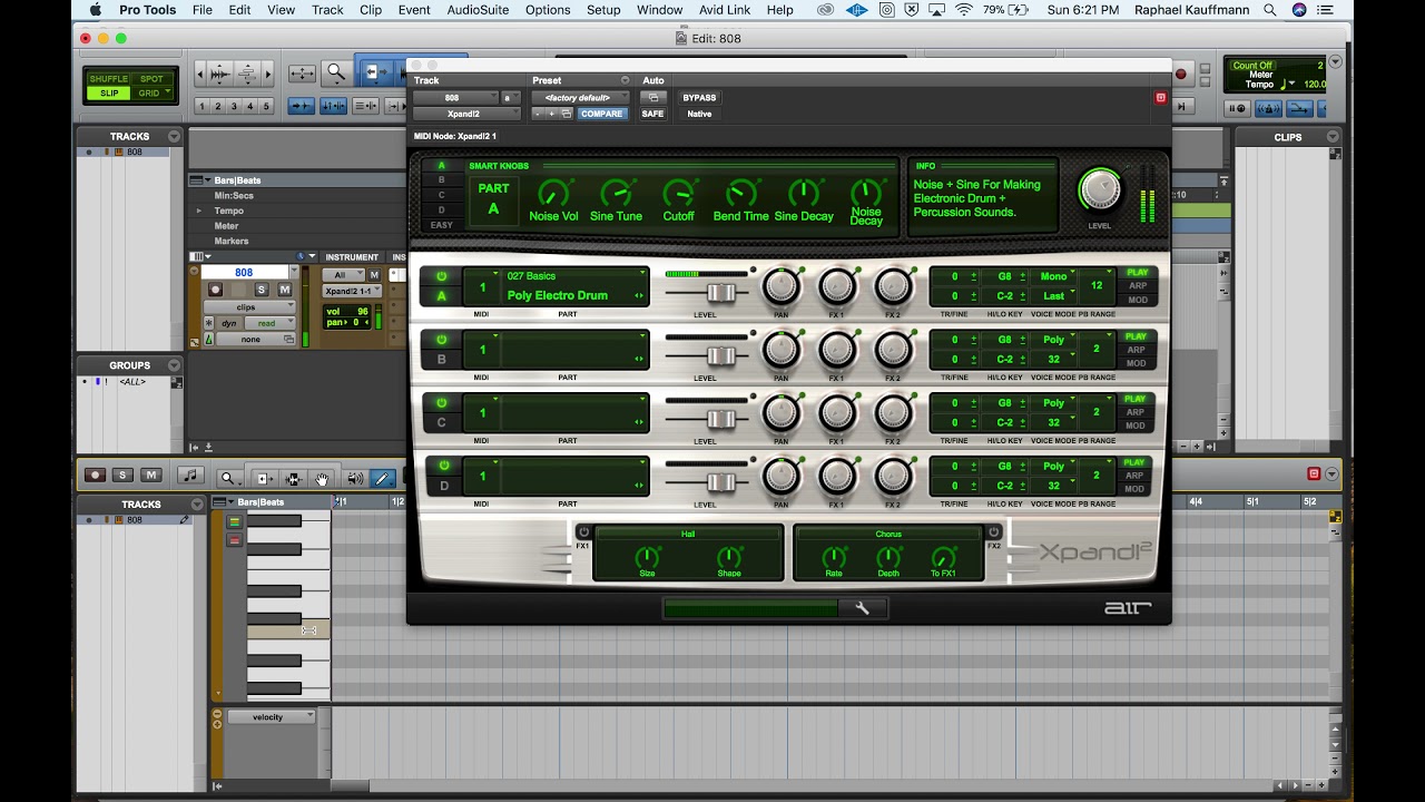 Making an 808 in Xpand2