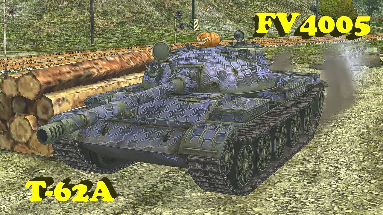 FV4005 ● T-62A - WoT Blitz UZ Gaming