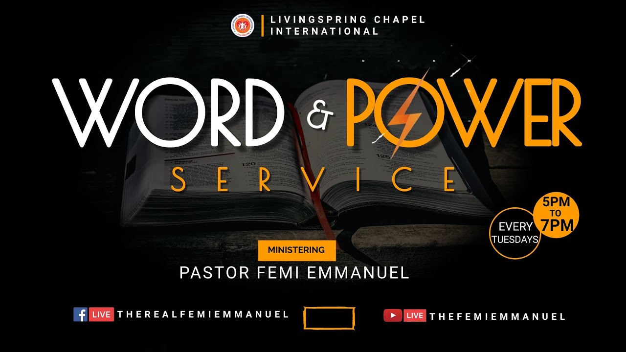 WORD AND POWER SERVICE || 20TH JANUARY, 2026.