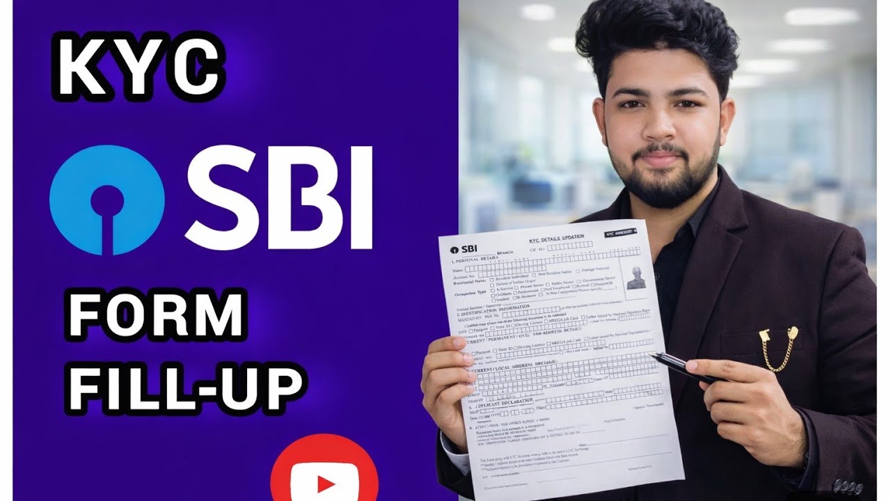 How To Fill Up SBI KYC Form/State Bank Of India KYC Form Fill Up In Bengali/SBI KYC Form Filling