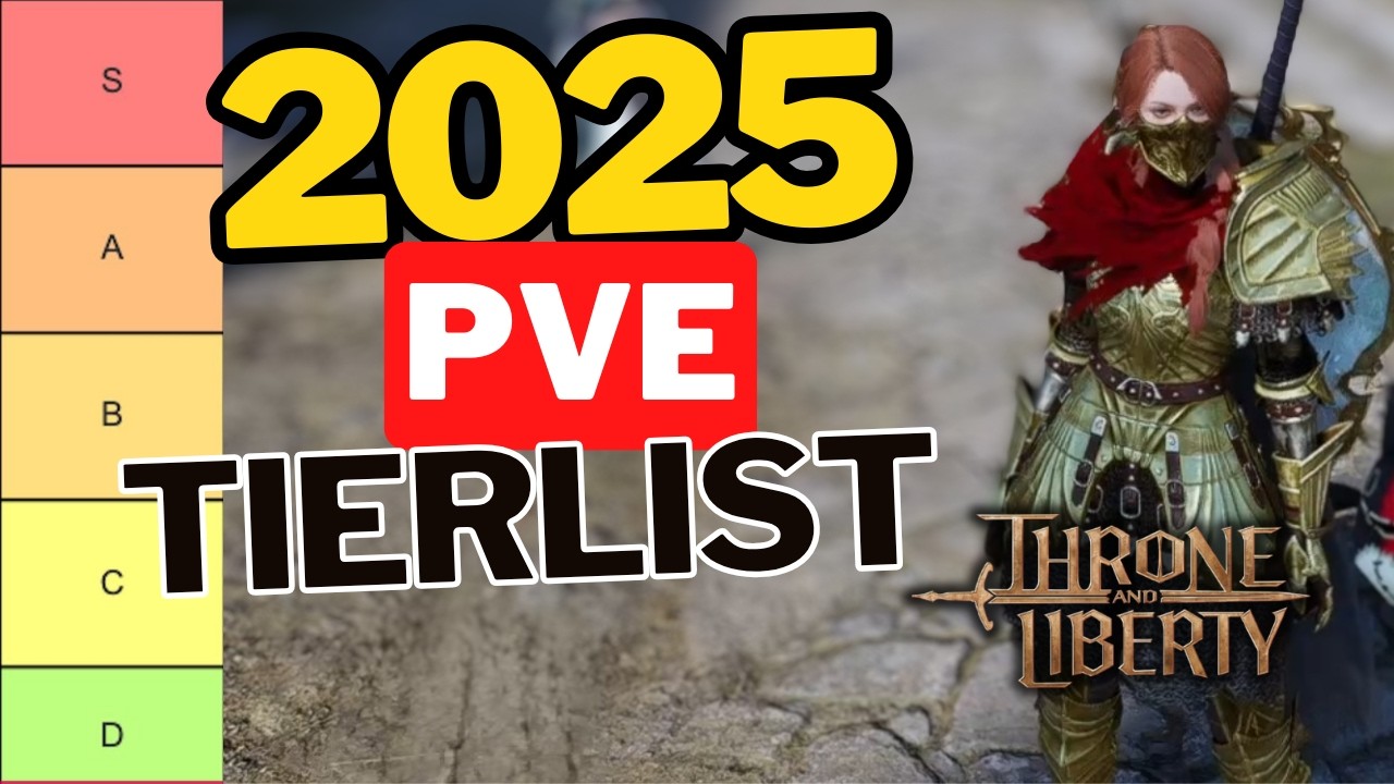 Die BESTEN Waffen Kombinationen - Tier List 2025! Throne and Liberty