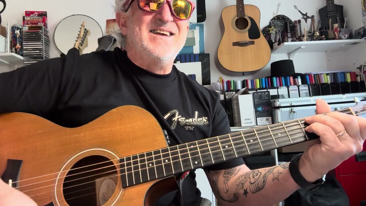 TUTO découverte d’un guitariste chanteur de talent ! Nicolas MORO ! « C’EST PAS NOUS »pompe manouche