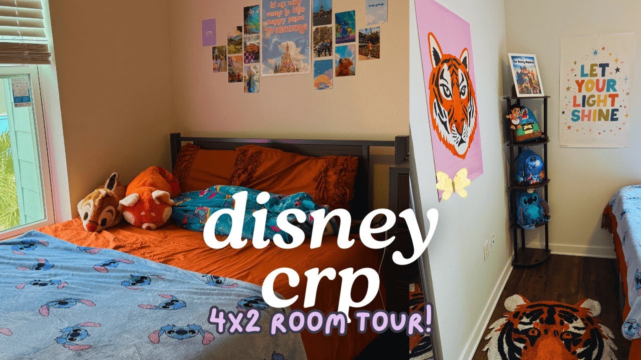FLAMINGO CROSSINGS EAST 4X2 ROOM TOUR 2024 | DISNEY COLLEGE PROGRAM / DISNEY CRP APARTMENT
