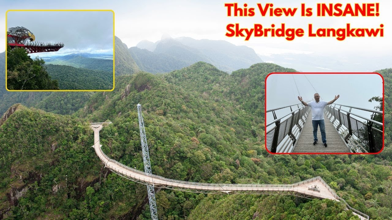 SkyBridge Langkawi – You Won’t Believe the View! Walking in the Clouds