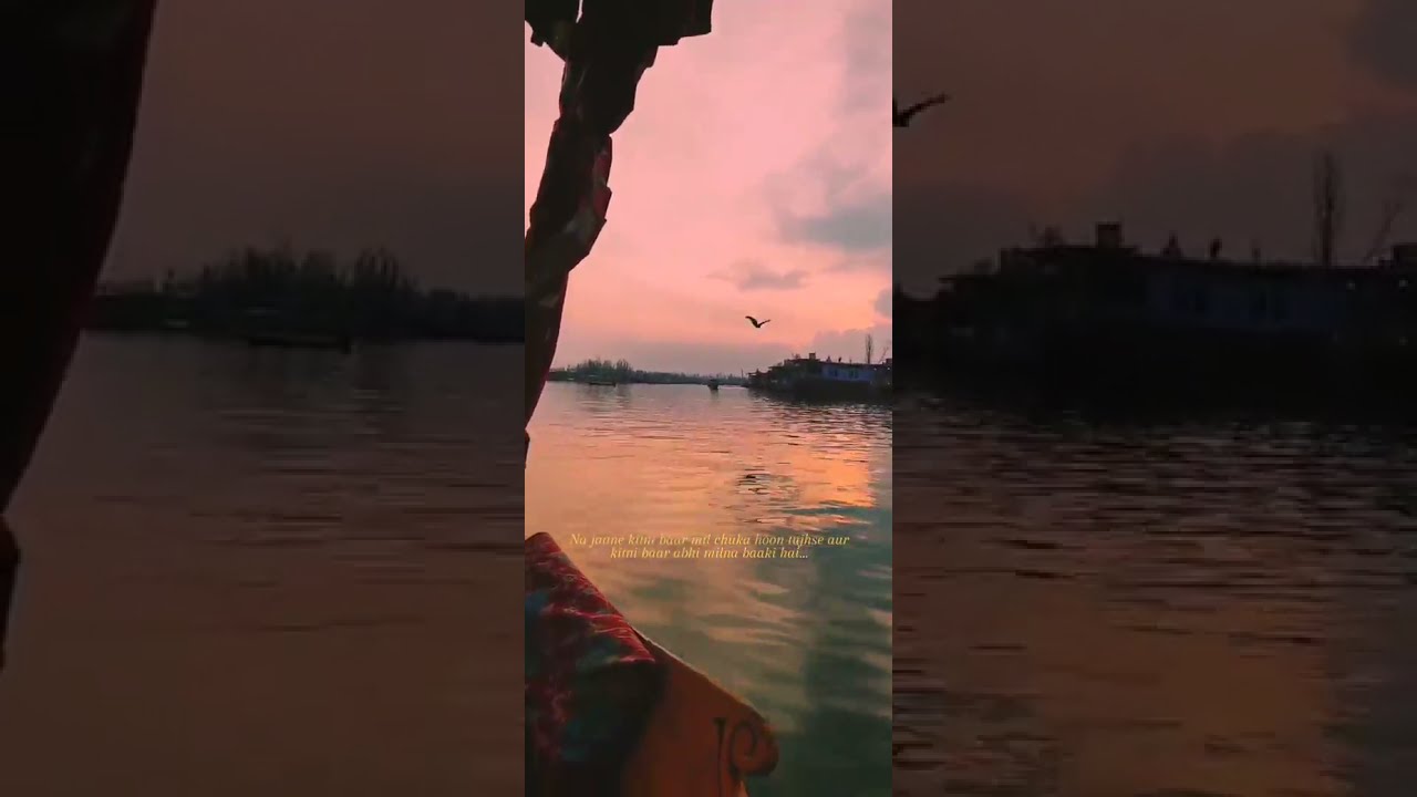 Srinagar dal lake | kashmir dal lake view | kashmir status | zariya song | kashmir vlog | heaven