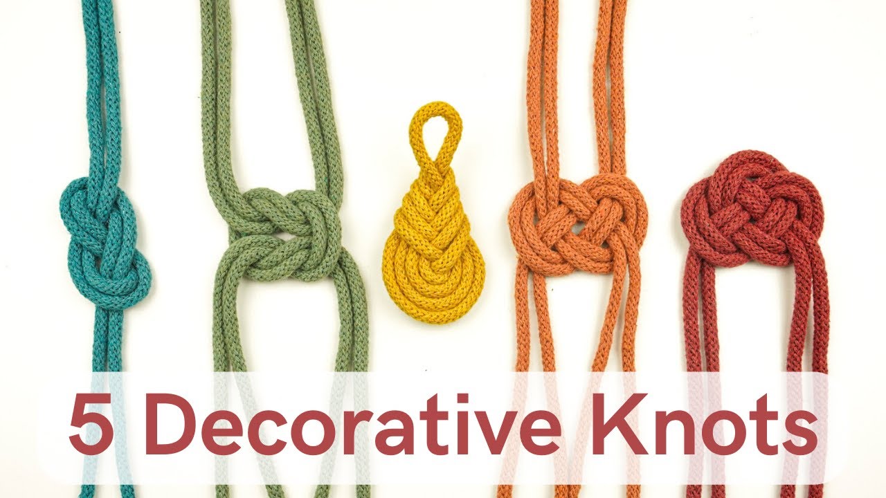 Unlock the Secrets of 5 Easy Decorative Macrame Knots