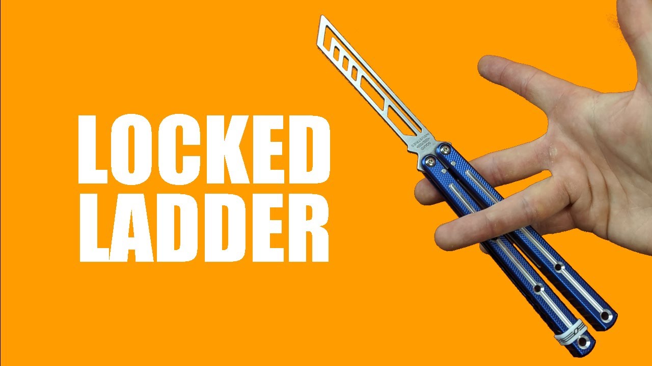 Balisong Tutorial - (Locked Ladder) - Intermediate #10.5