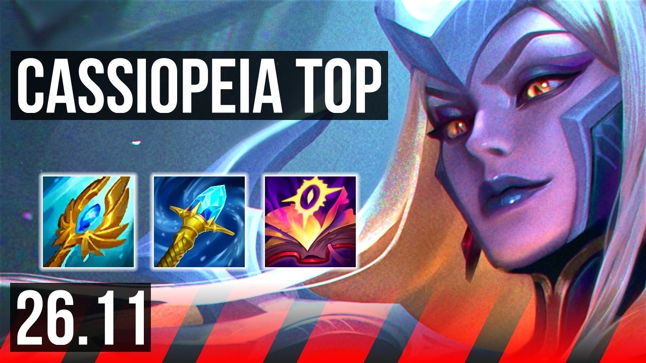 CASSIOPEIA vs MORDEKAISER (TOP) | KR Diamond | 26.11