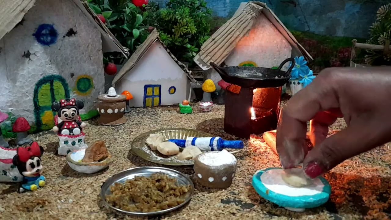 Mini sattu ki roti | traditional bihari recipe in tiny kitchen | 