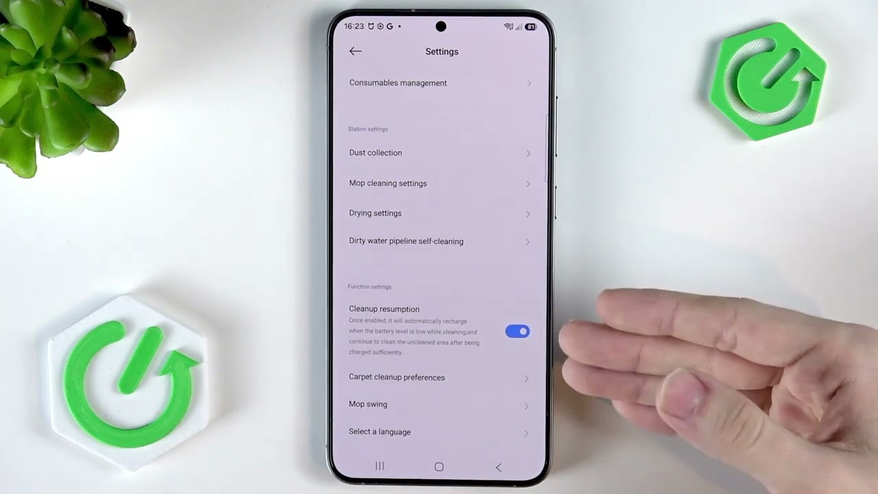 XIAOMI X20 Max クリーンアップの再開方法