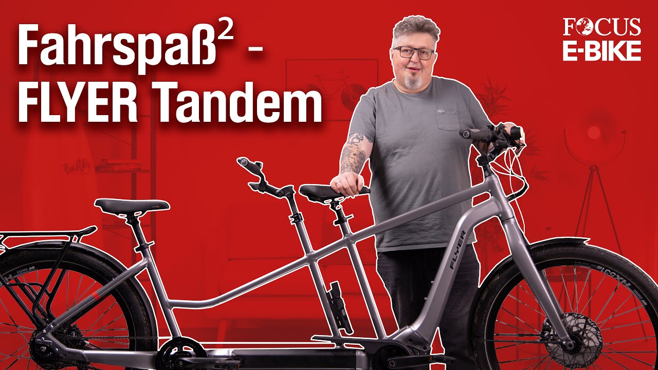 Doppelter Fahrspaß auf 2 Rädern! | FLYER Tandem im FOCUS E-BIKE TEST