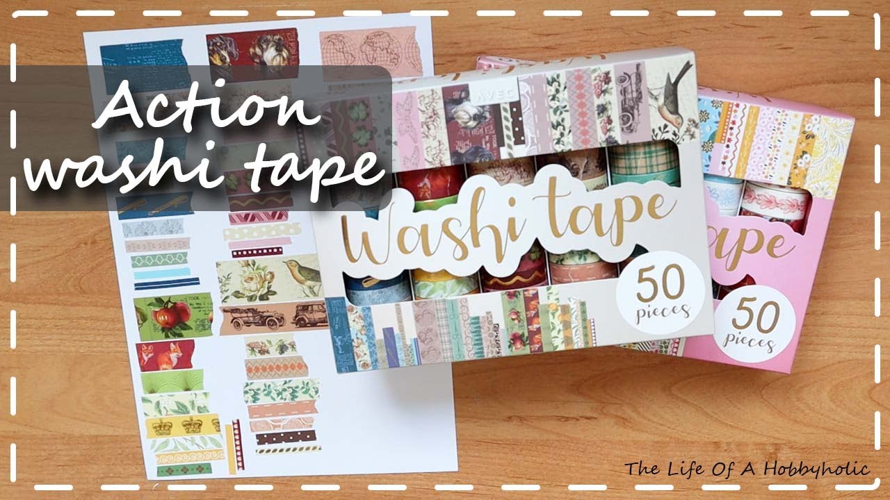 Action washi tape set