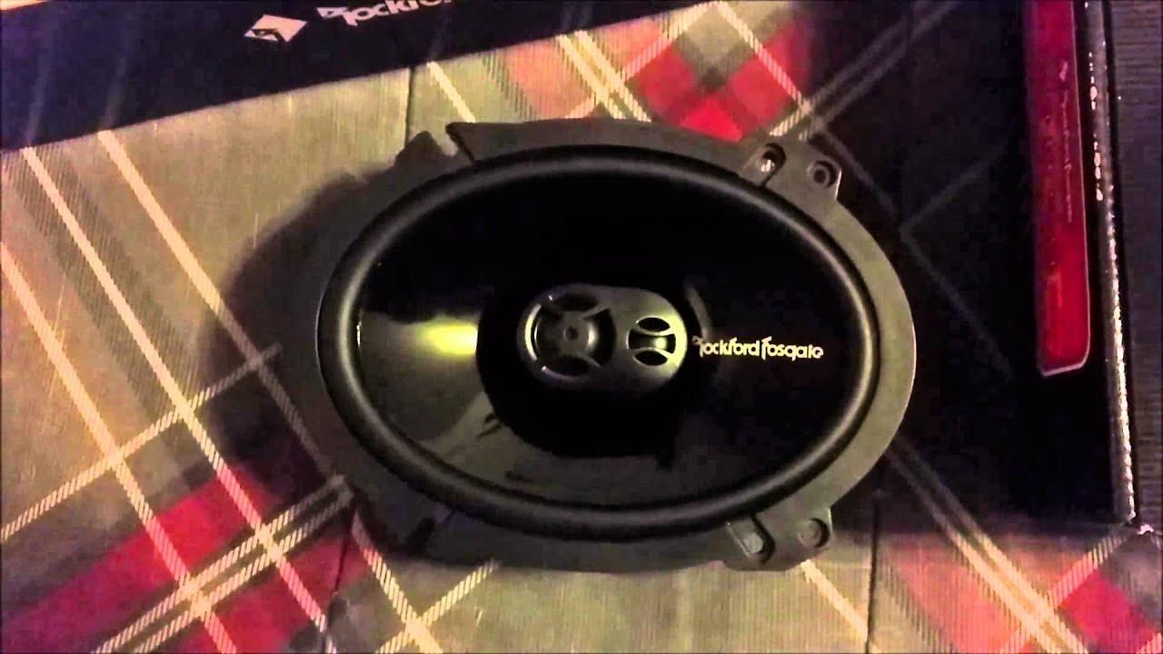 RockFord Fosgate Punch P1683 6x8 Unboxing