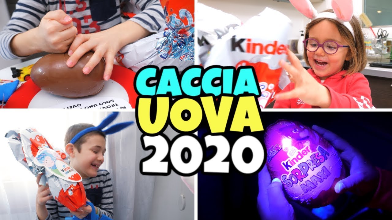 CACCIA alle UOVA KINDER Pasqua 2020: Apriamo 14 Gran Sorpresa