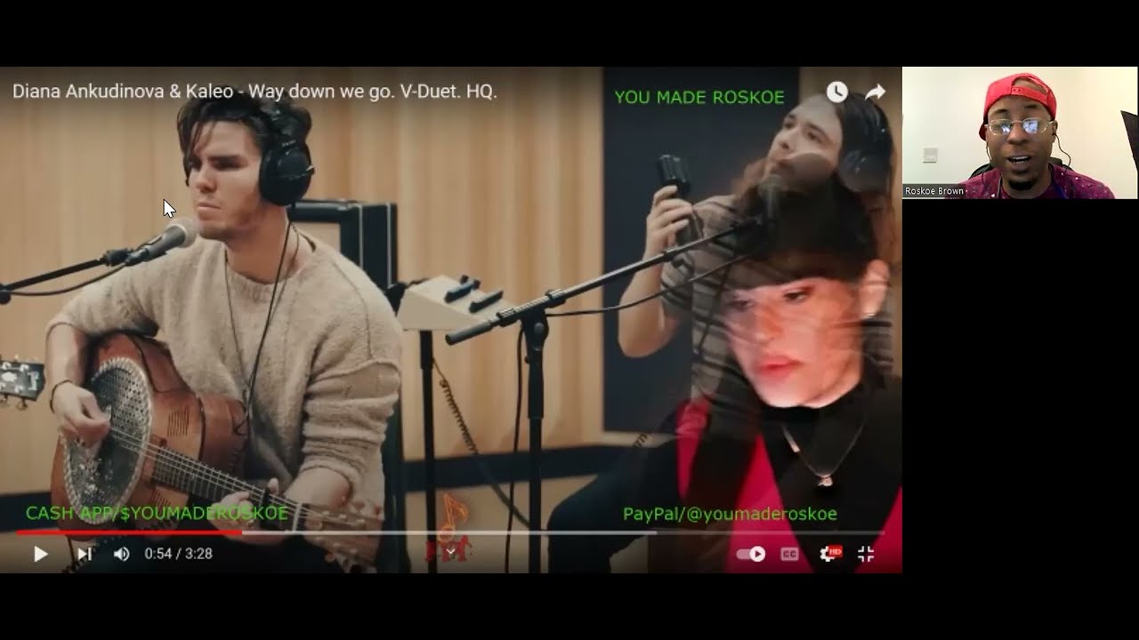 Diana Ankudinova & Kaleo - Way Down We Go (V-Duet) Reaction #dianaankudinova #reactions #music