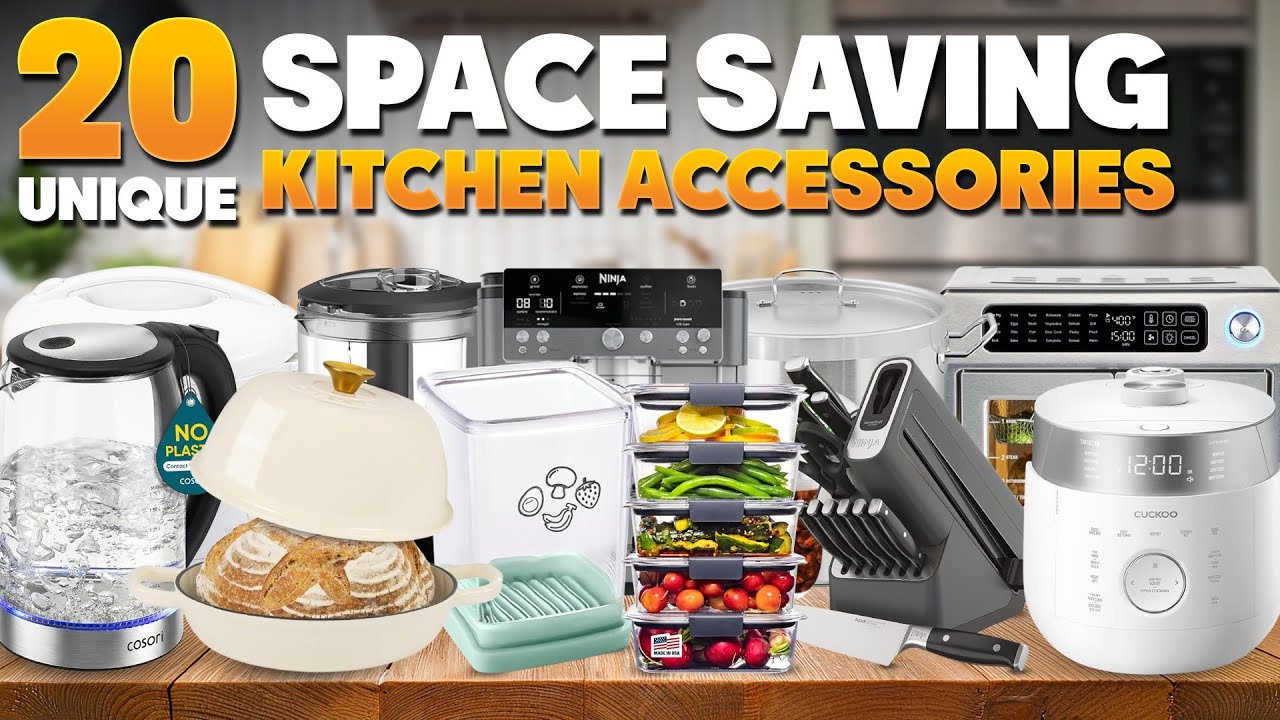STOP Wasting Space! 20 Unique Kitchen Accessories on Amazon for Storage