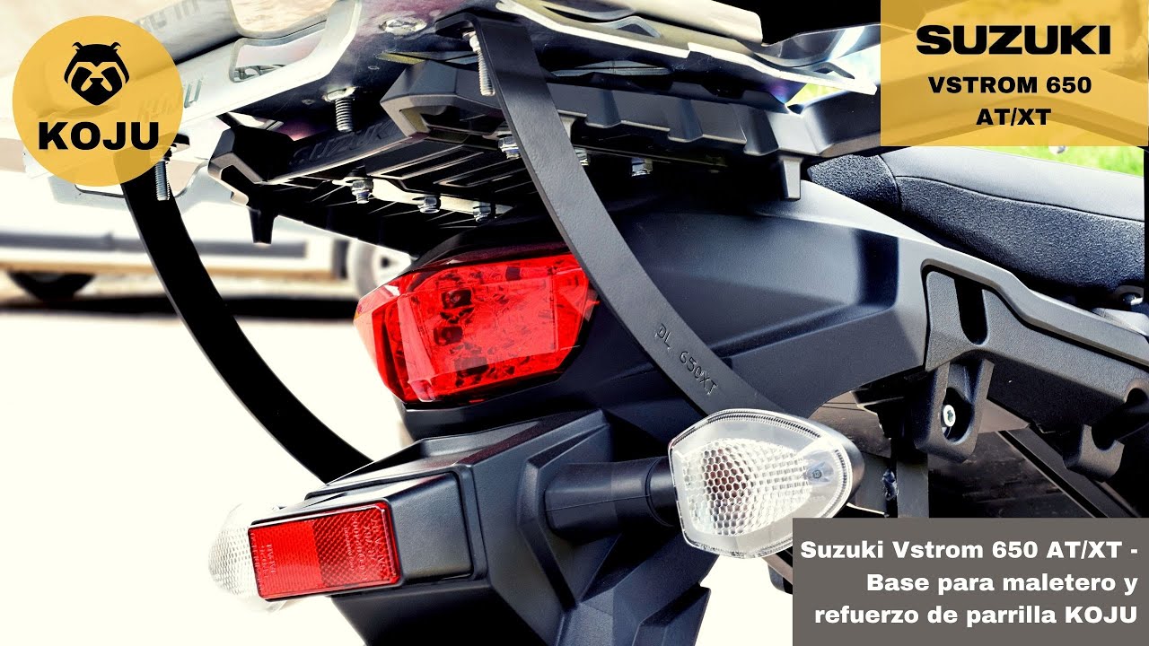 Suzuki Vstrom 650 AT/XT - Base para maletero y refuerzo de parrilla KOJU