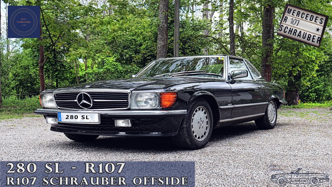 280 SL Mercedes R107 - Impressionen R107 Schrauber offside - Mercedes Klassiker