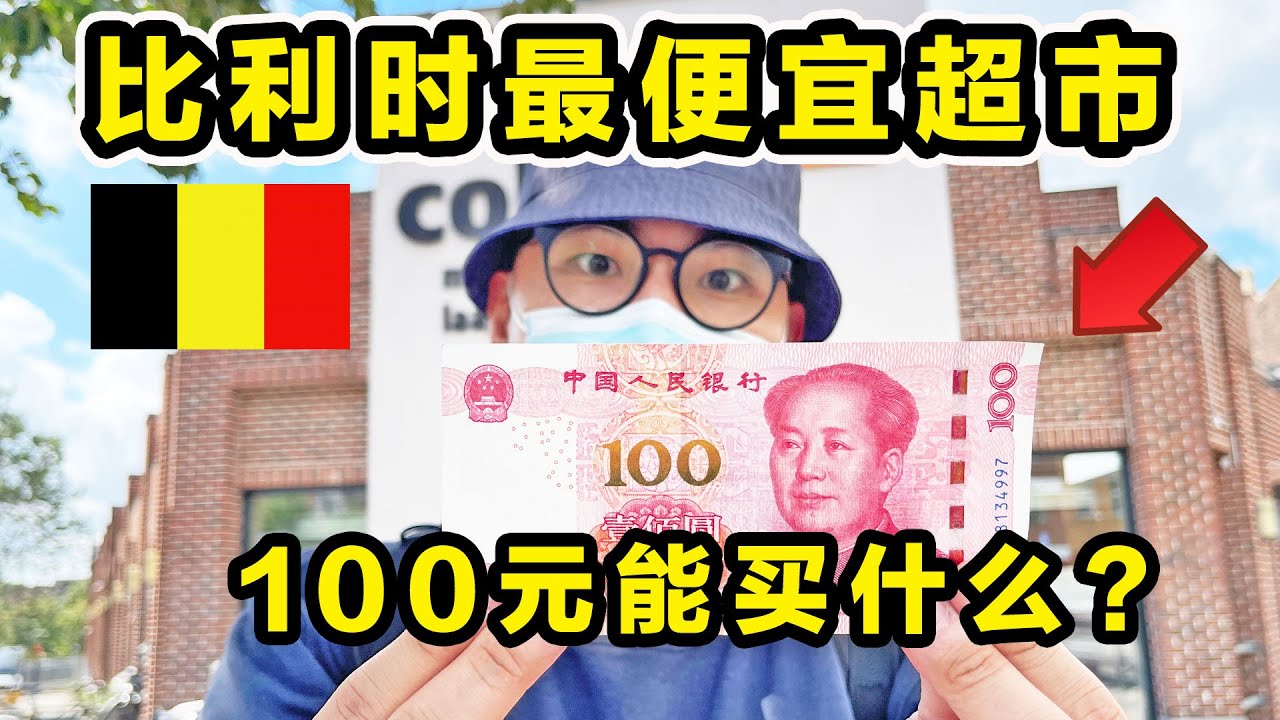比利时穷人每天白拿100元，在最便宜超市能买什么？