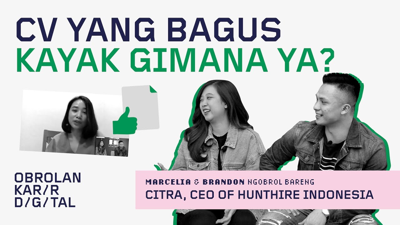 Terbongkar! Cara Bikin CV Auto Tembus Startup Unicorn | Obrolan Karier Digital Ep.02