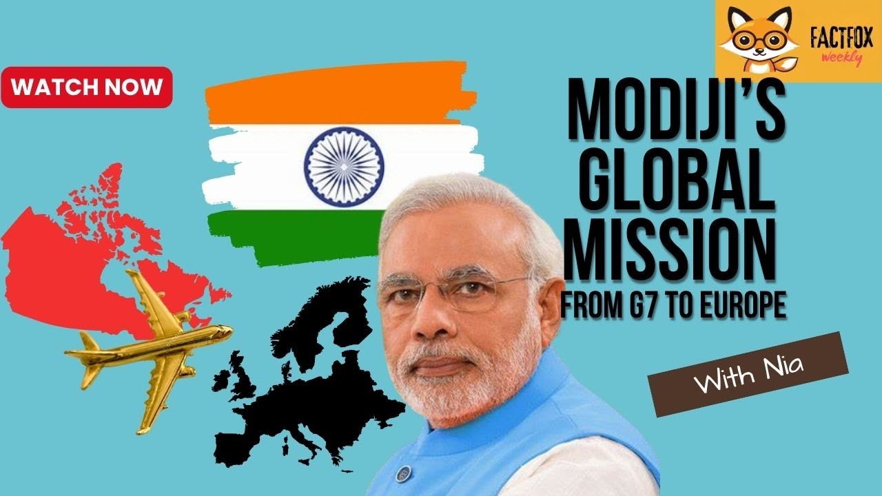 PM Modi Visits Cyprus, Canada & Croatia | G7 Summit 2025 | Global News for Kids