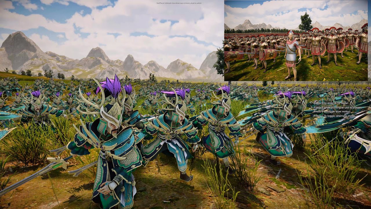 1 Million Roman General Archers VS 30K Yuan Bo UEBS 2