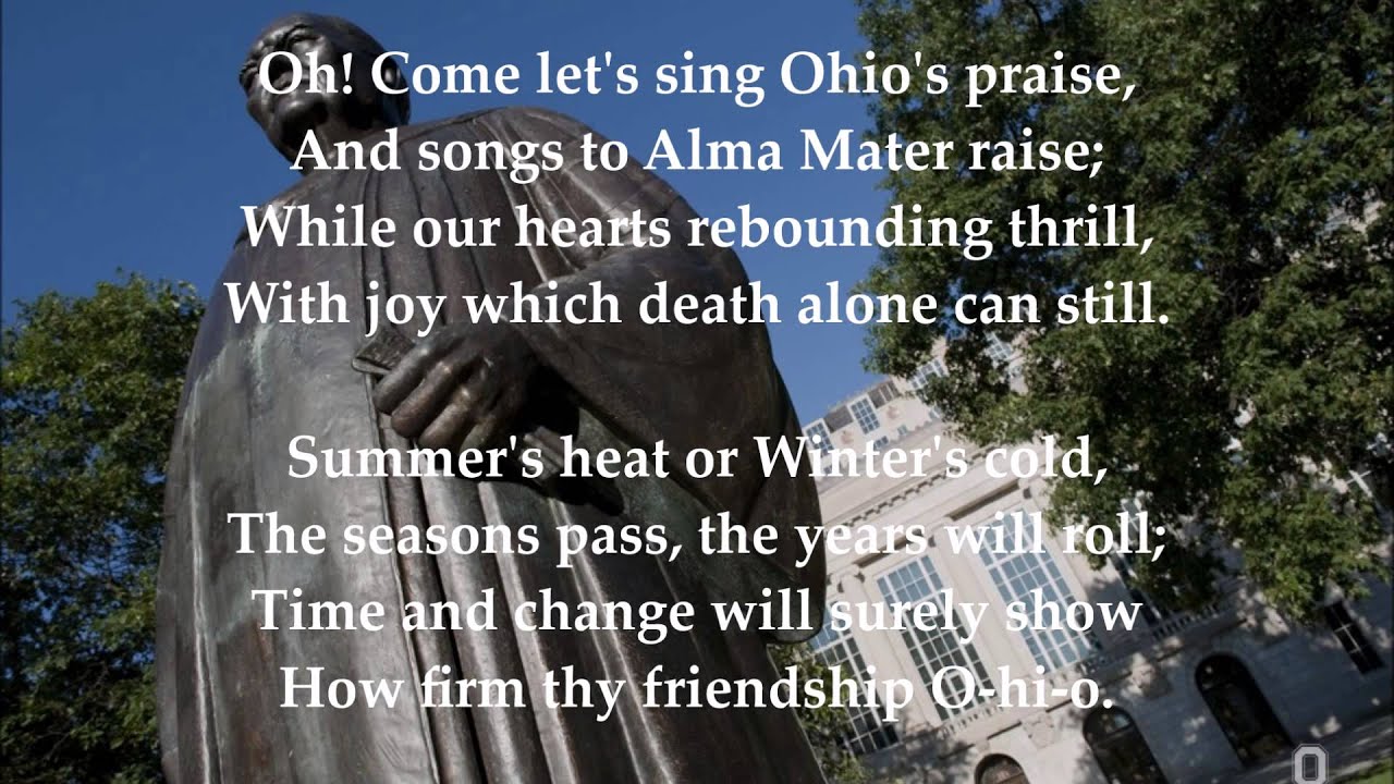 Carmen Ohio (Instrumental with Lyrics) - The Ohio State University
