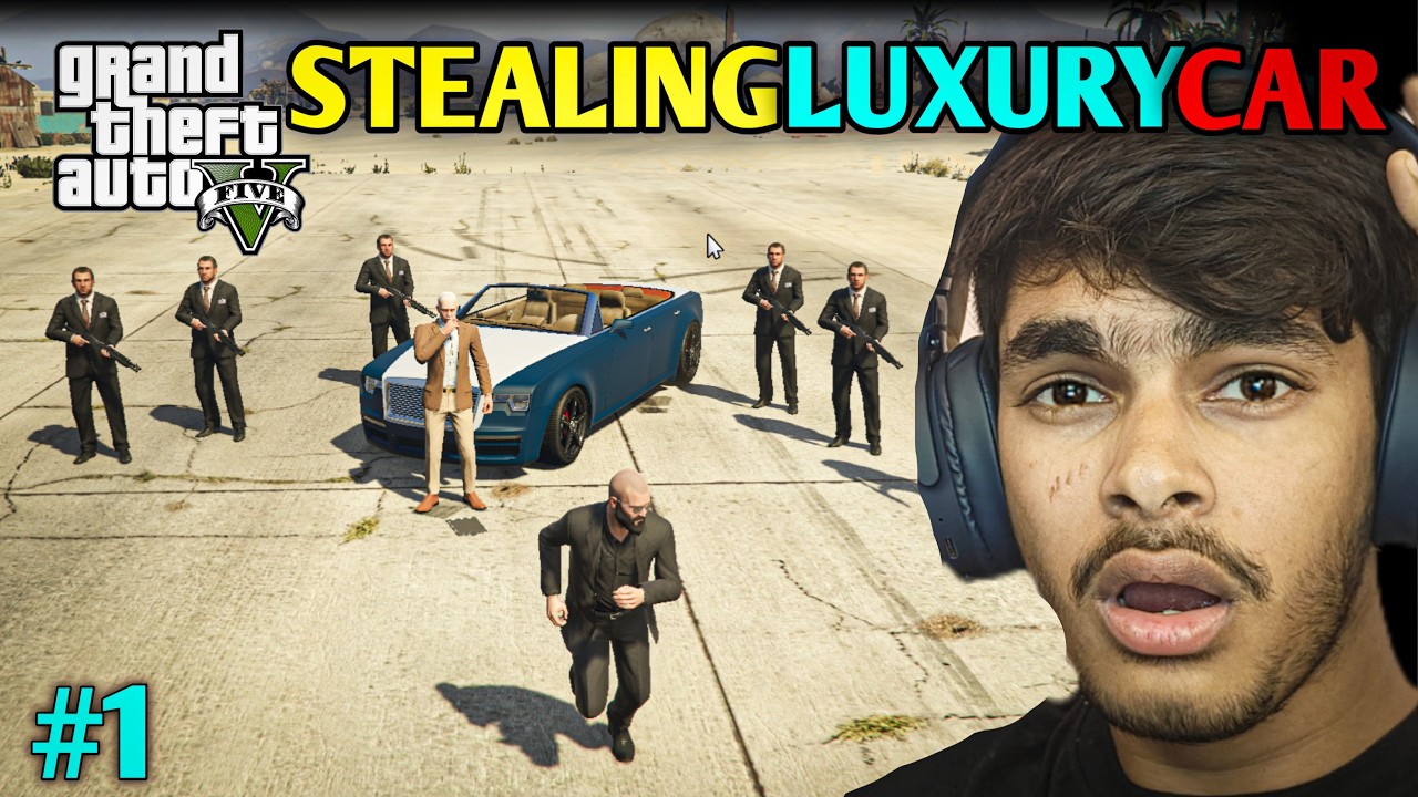 STEALING MAFIA' S CAR | GTA V GAMEPLAY #1