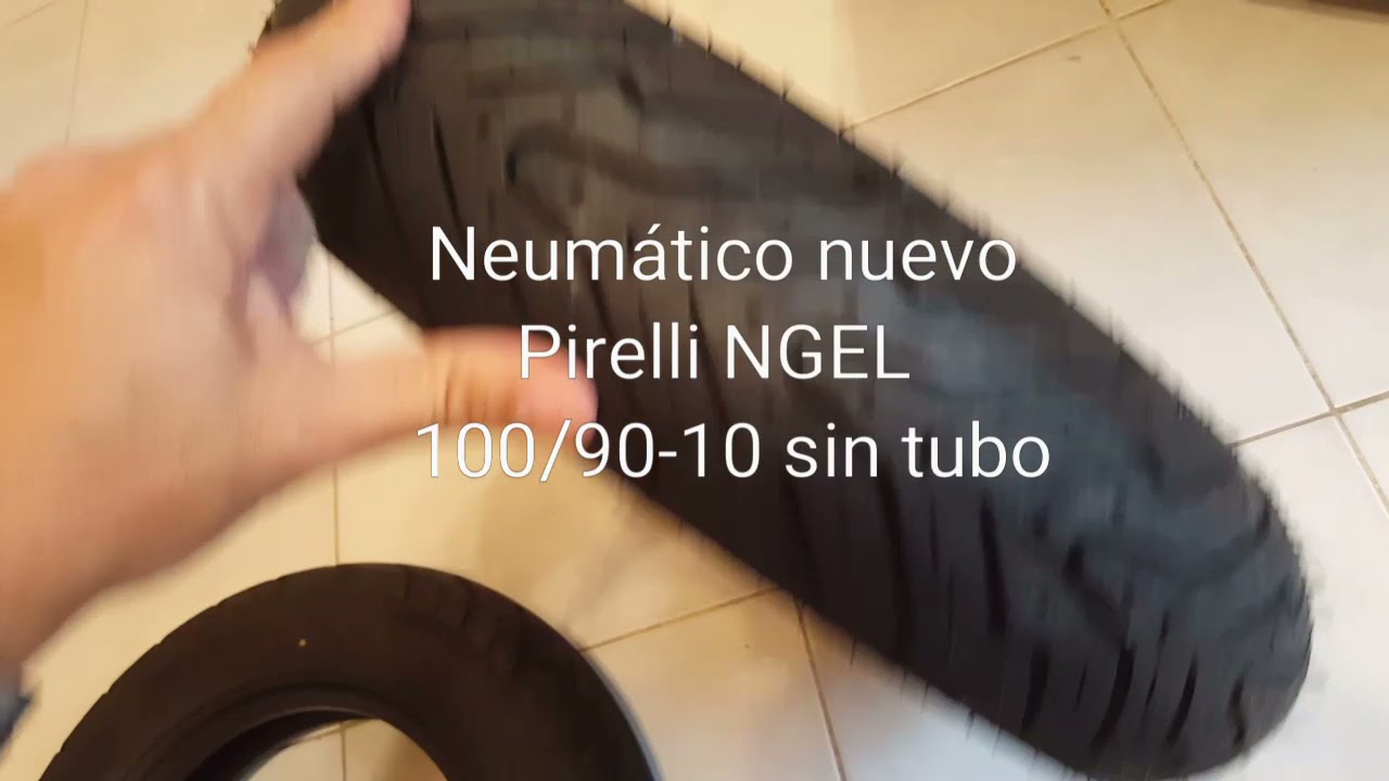 HONDA NAVI 2021 CAMBIO DE NEUMATICO TRASERO A PIRELLI 100/90-10